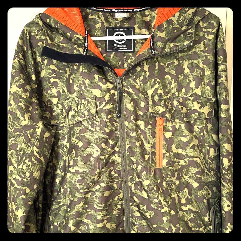 LRG Camo Rain Jacket